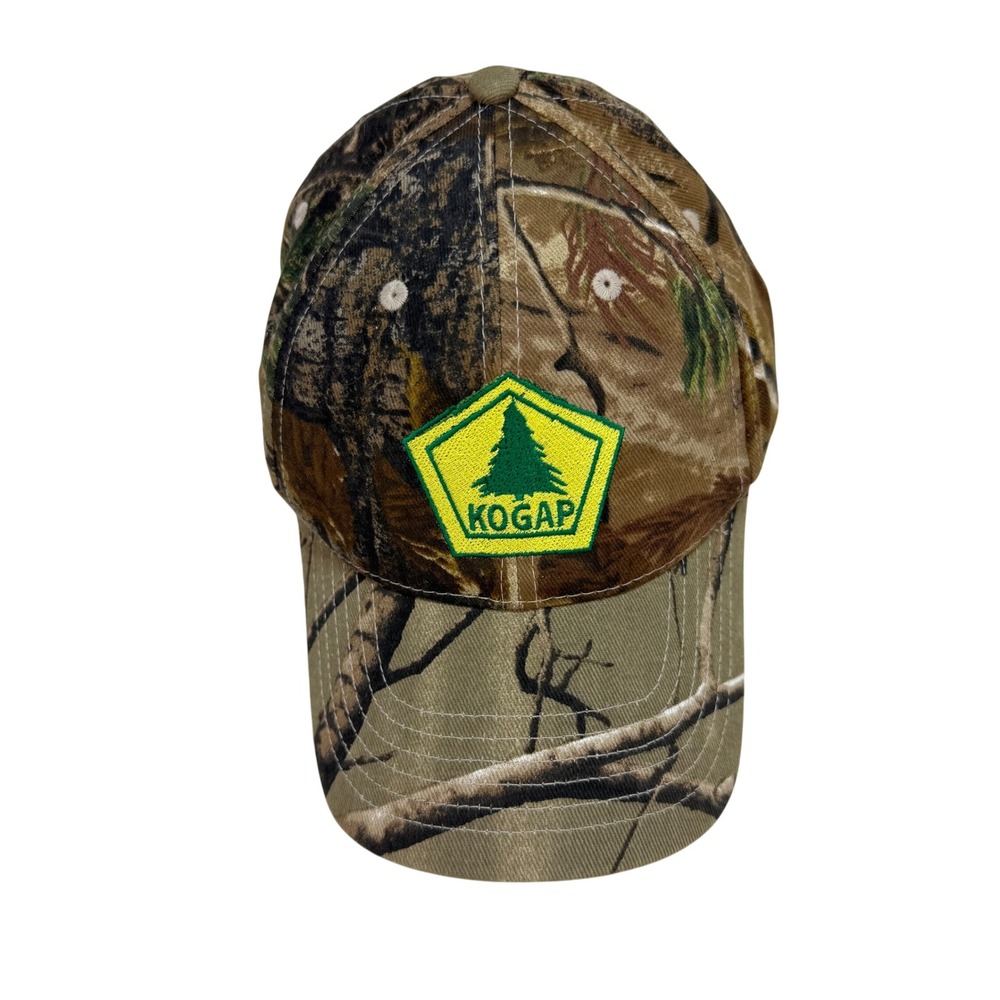 Real Tree Camo Baseball Hat Adjustable Strapback Outdoor Hunting Cap Kogap Patch
